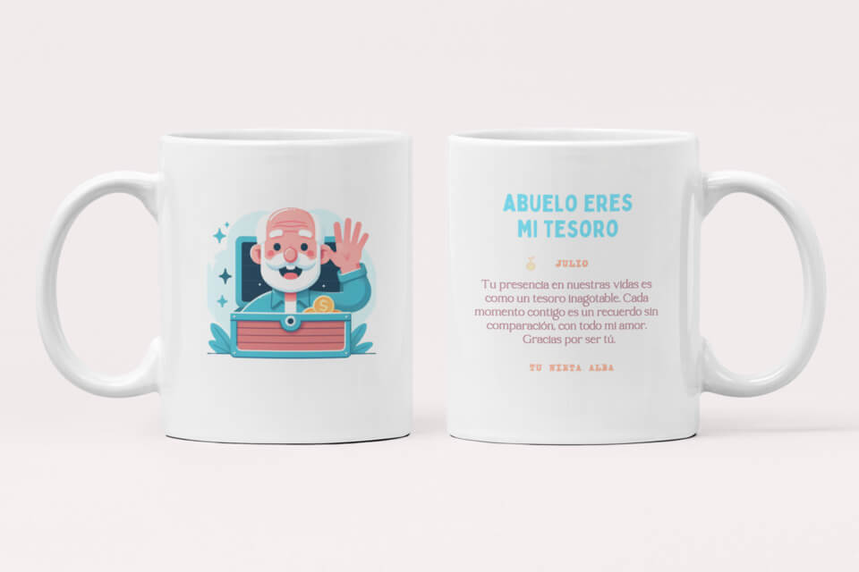 Abuelo eres mi tesoro